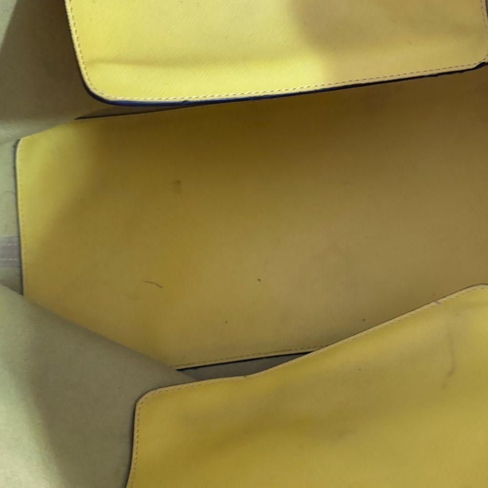 Michael Kors Yellow Tote Bag purse - Picture 9 of 9